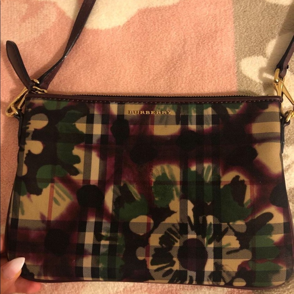 Burberry floral crossbody